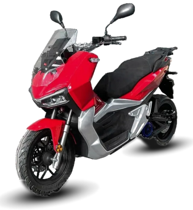 NEM e-ADV 125, scooter électrique, vue 3/4 avant