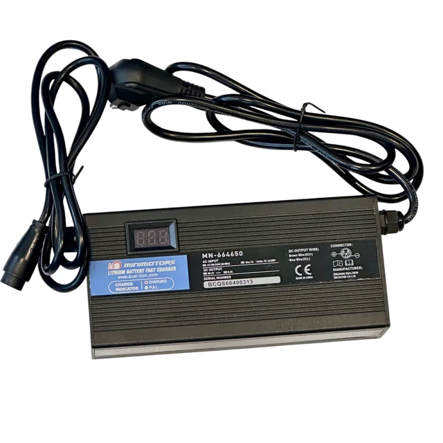 Chargeur rapide d'origine 60 V (66,4 V 6,5 A)